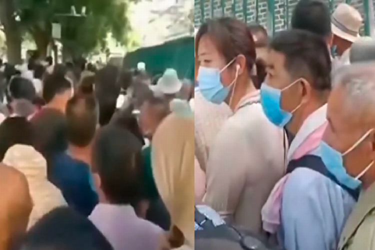 微视频｜国家信访局​恢复接访：现场人山人海 截访的比上访人还多 大量外地警车截访