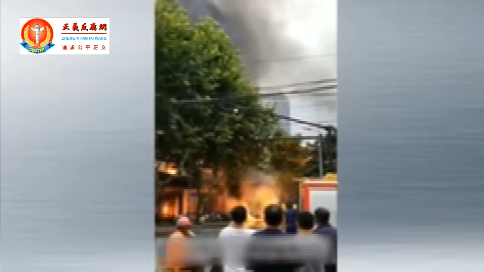 微视频｜强风致灾 浙江杭州国贸大厦附近爆炸
