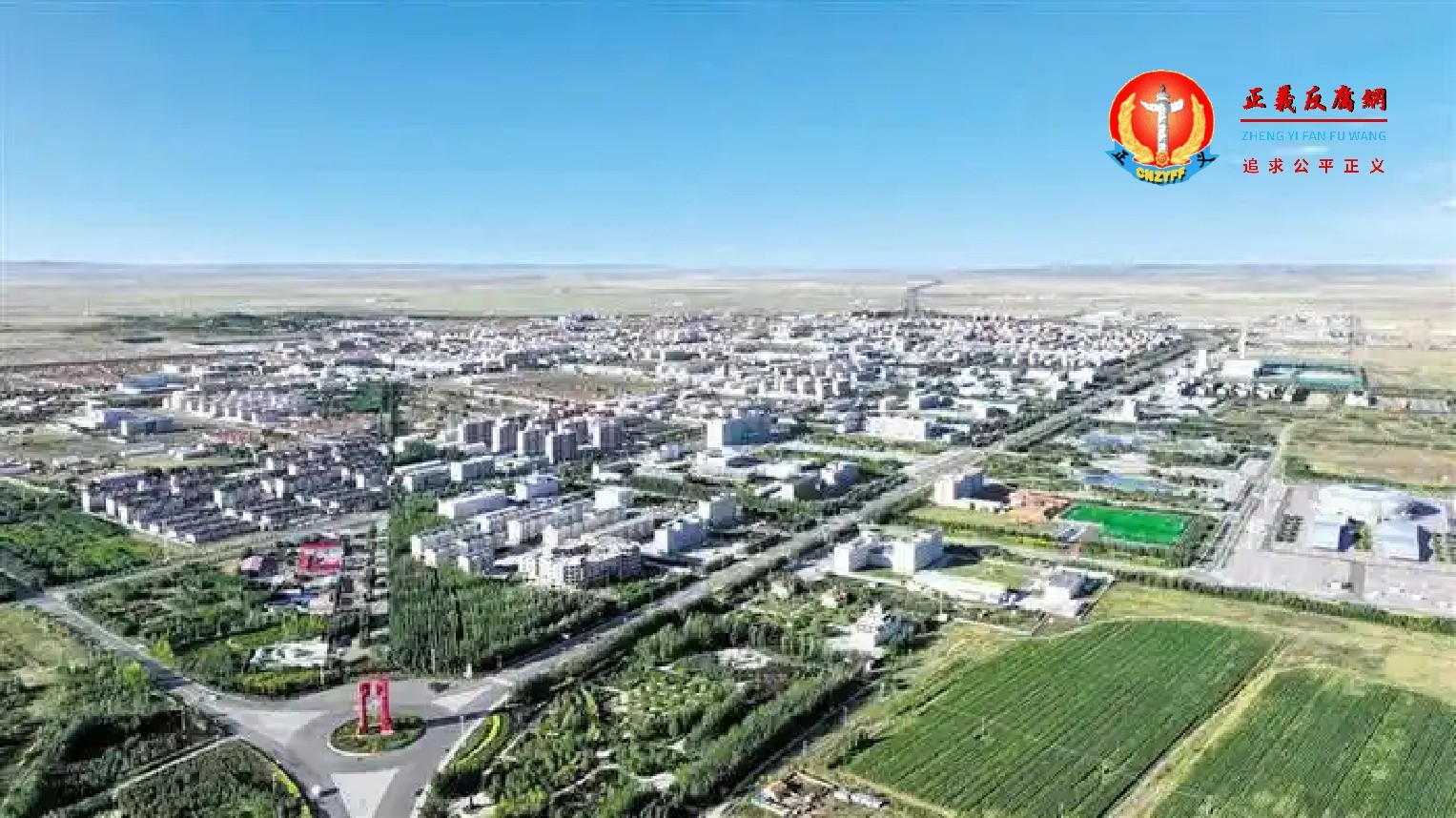 示意图。一处处高楼建筑及一些土地未开发。.jpg